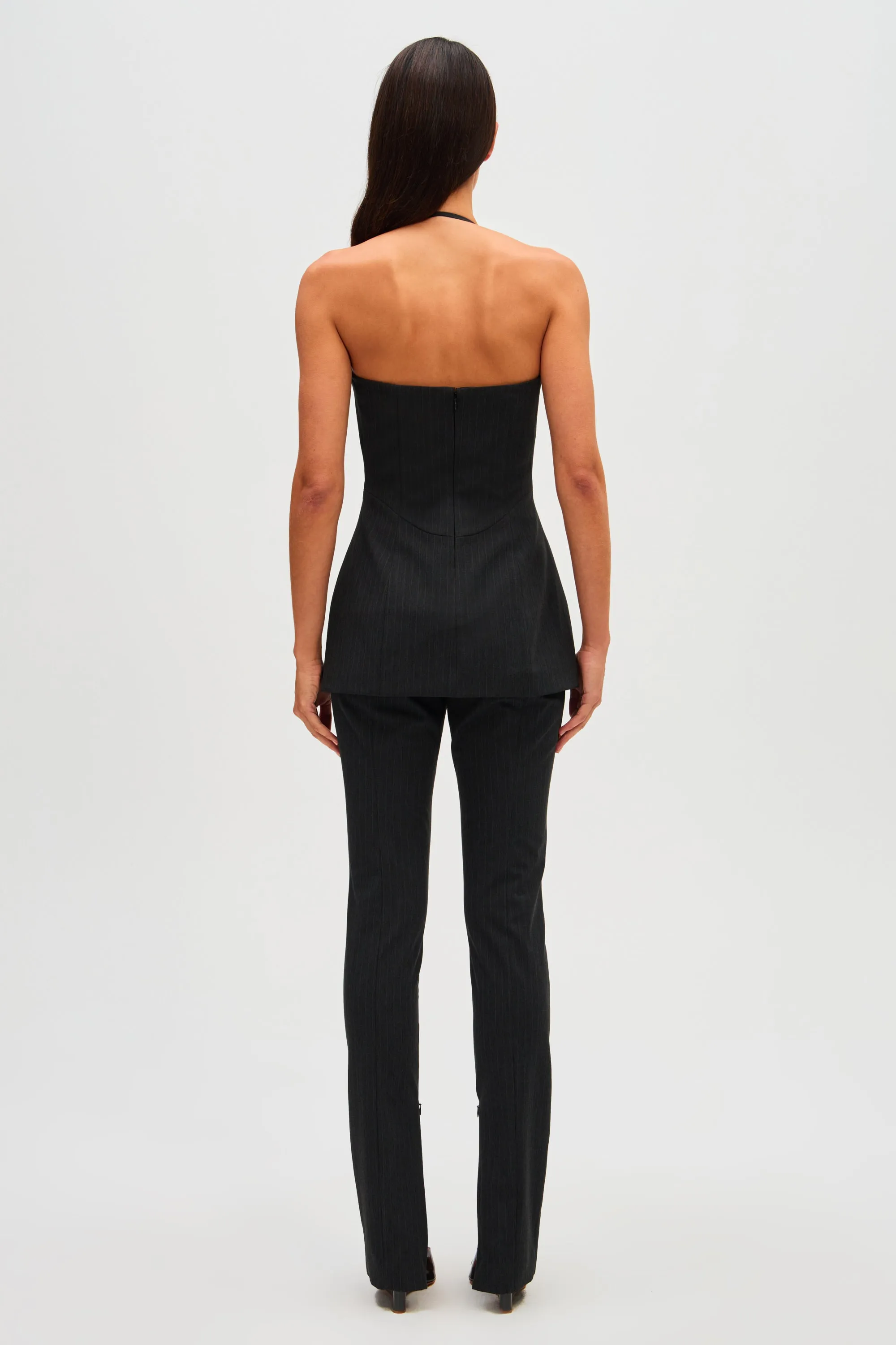 VIVIENNE PINSTRIPE TOP