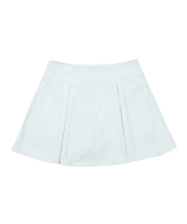 [Warehouse Sale] Haley Golf Wear Women's A-Line Pleated Skirt White