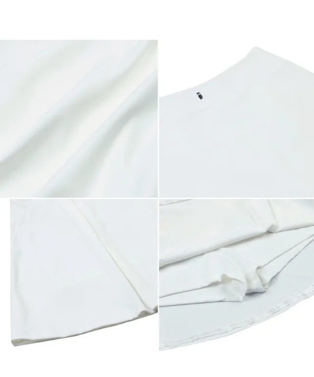 [Warehouse Sale] Haley Golf Wear Women's A-Line Pleated Skirt White