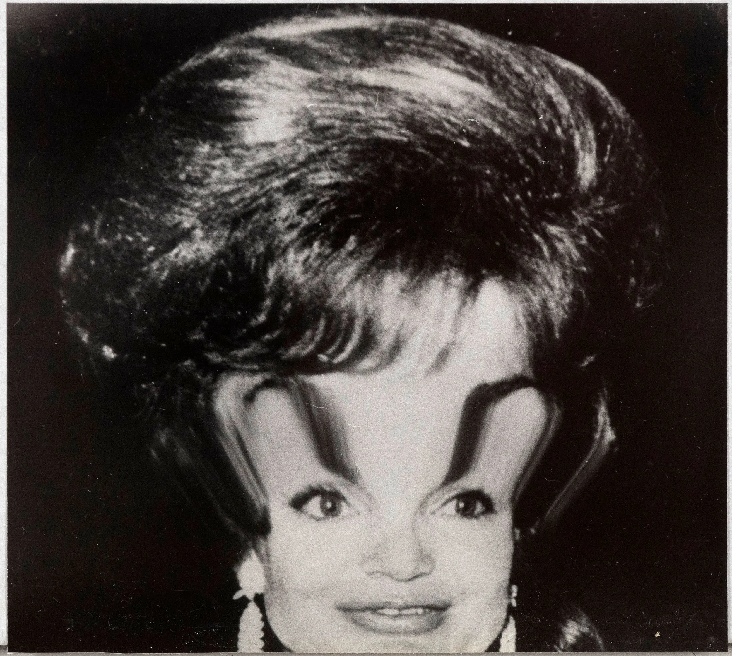 WEEGEE "JACKIE KENNEDY DISTORTION", c. 1960
