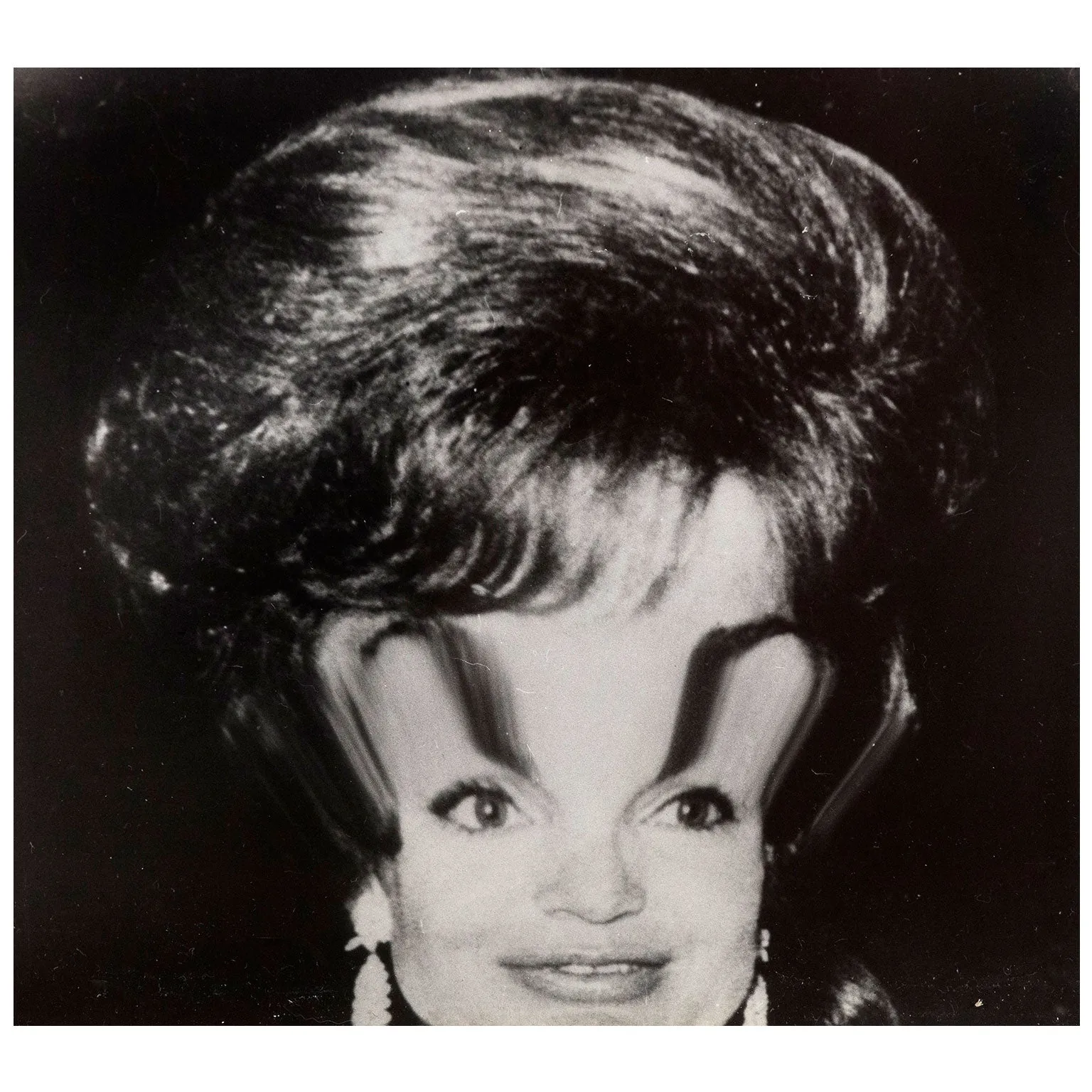 WEEGEE "JACKIE KENNEDY DISTORTION", c. 1960
