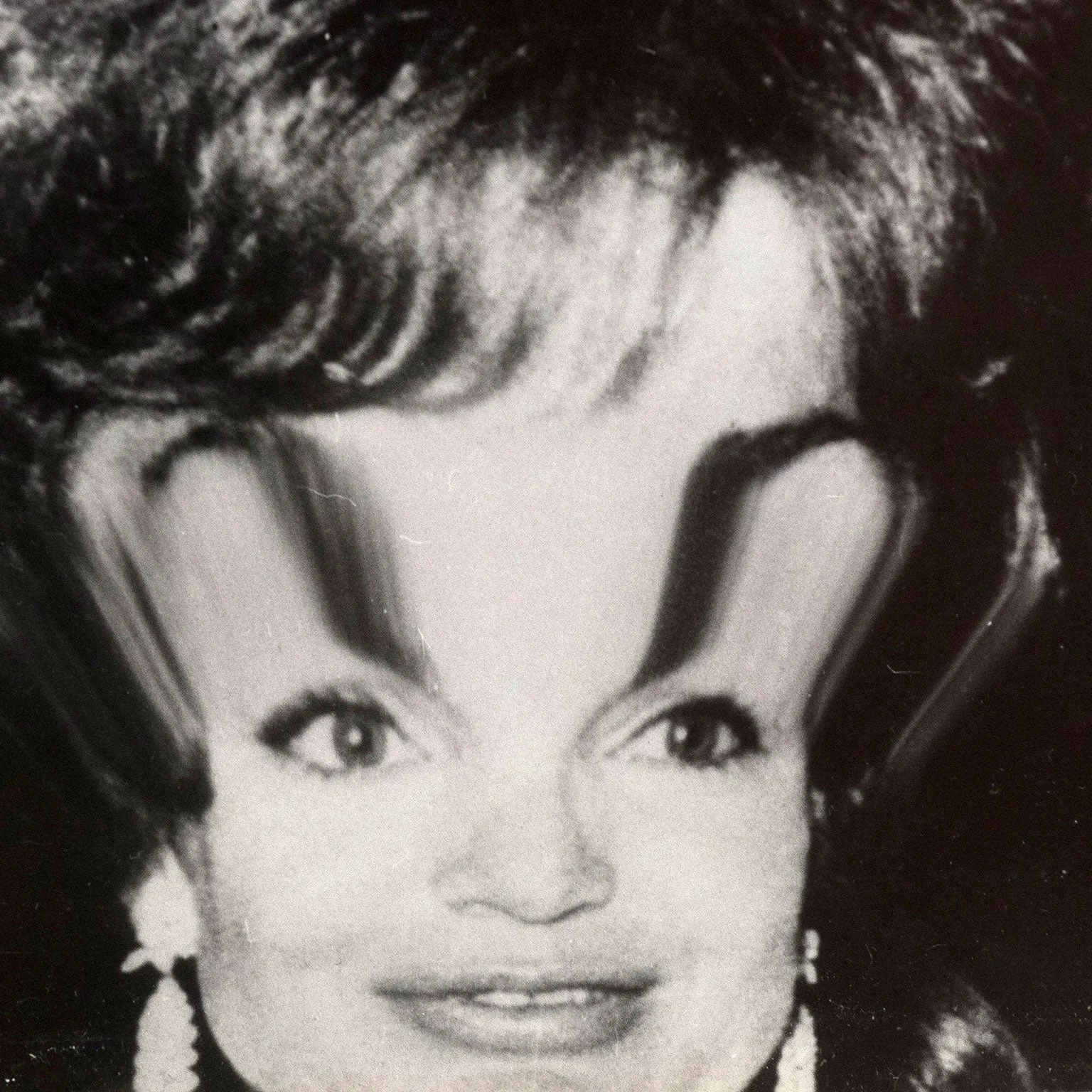 WEEGEE "JACKIE KENNEDY DISTORTION", c. 1960