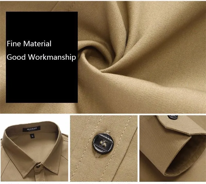 West Louis™ Full Sleeve Epaulet Shirt