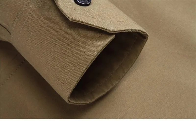 West Louis™ Full Sleeve Epaulet Shirt