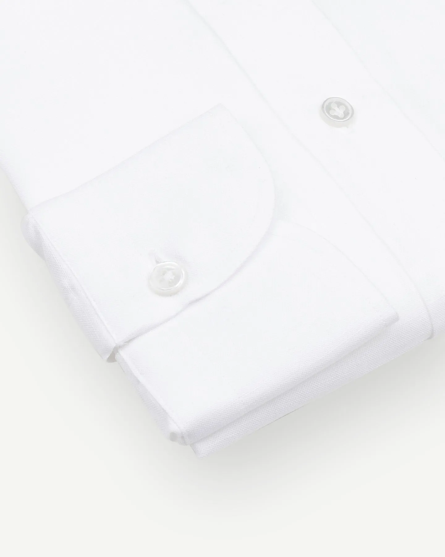 White Cotton Linen Button Down Shirt