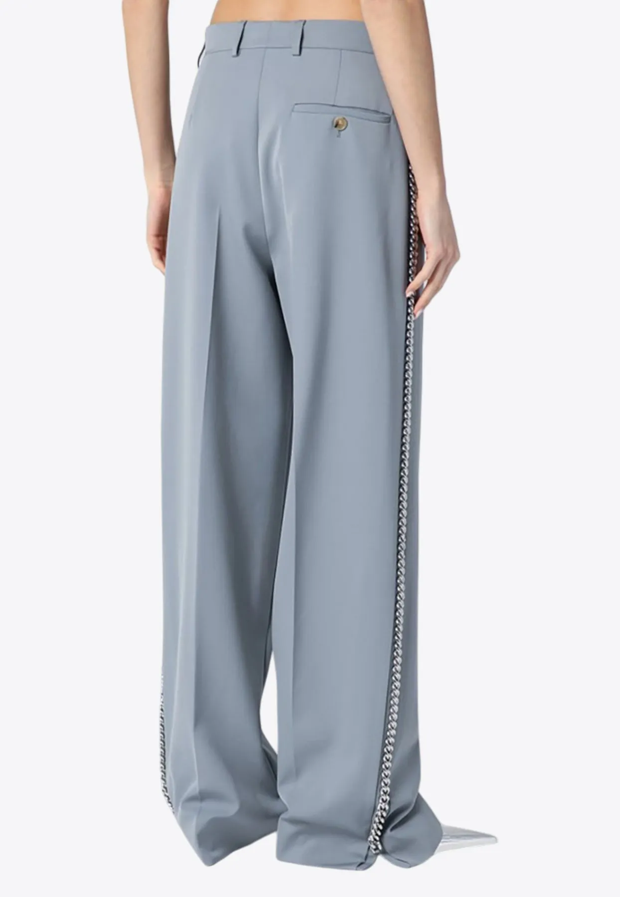 Wide-Leg Falabella Pants