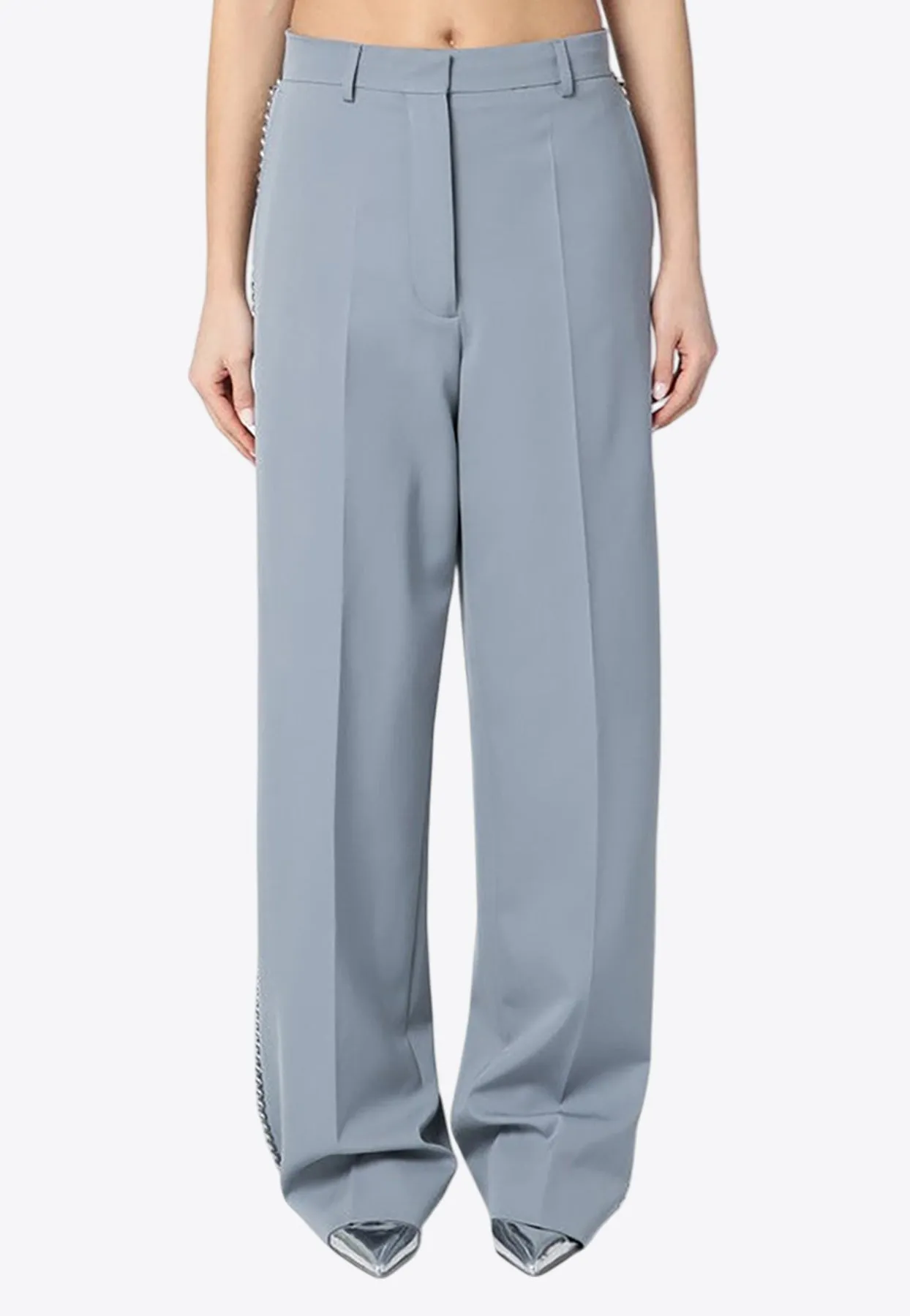 Wide-Leg Falabella Pants