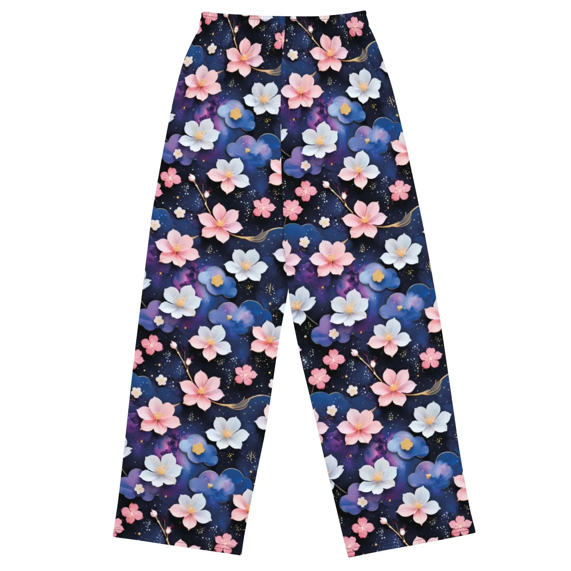 Wide-leg pants - Midnight Sakura