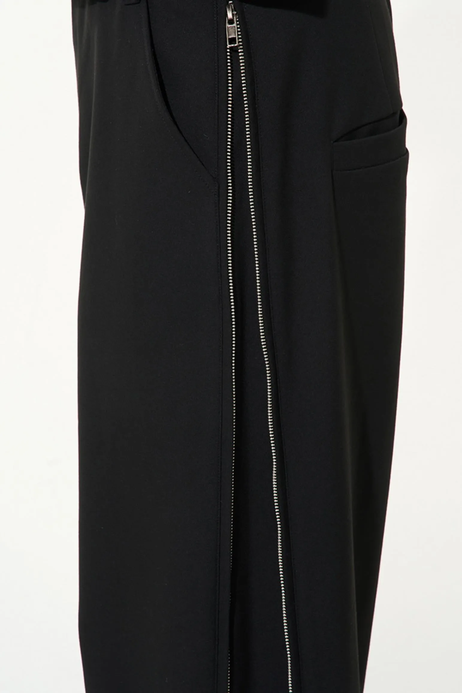 Wide-Leg Suit Pants