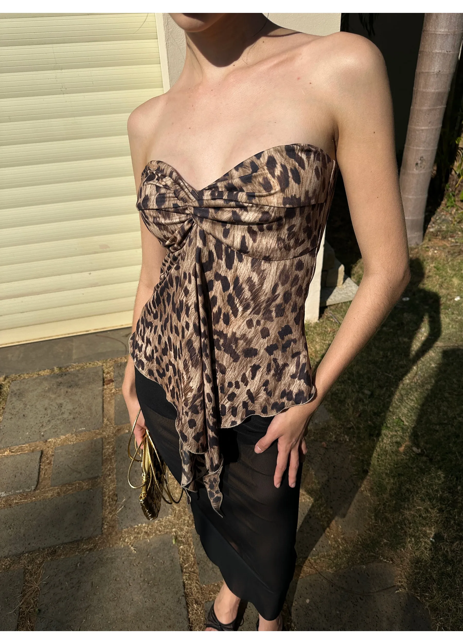 Wild Heart Leopard Bandeau