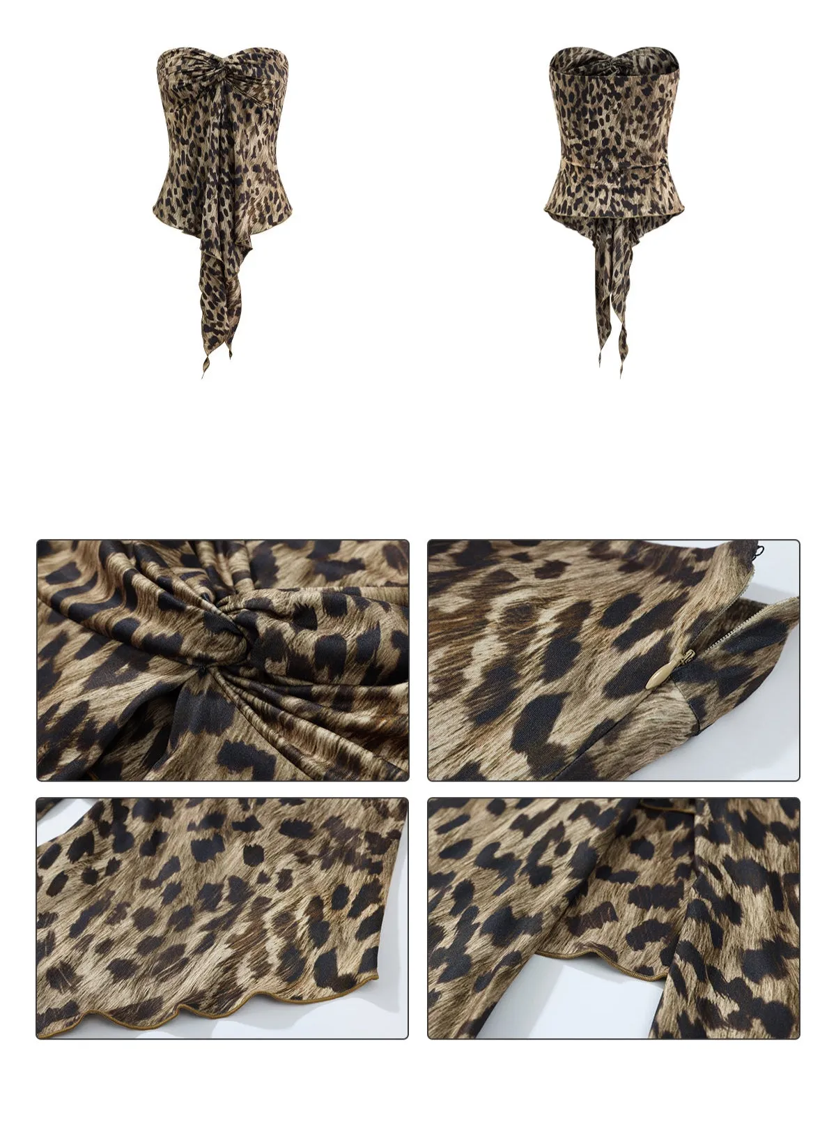 Wild Heart Leopard Bandeau