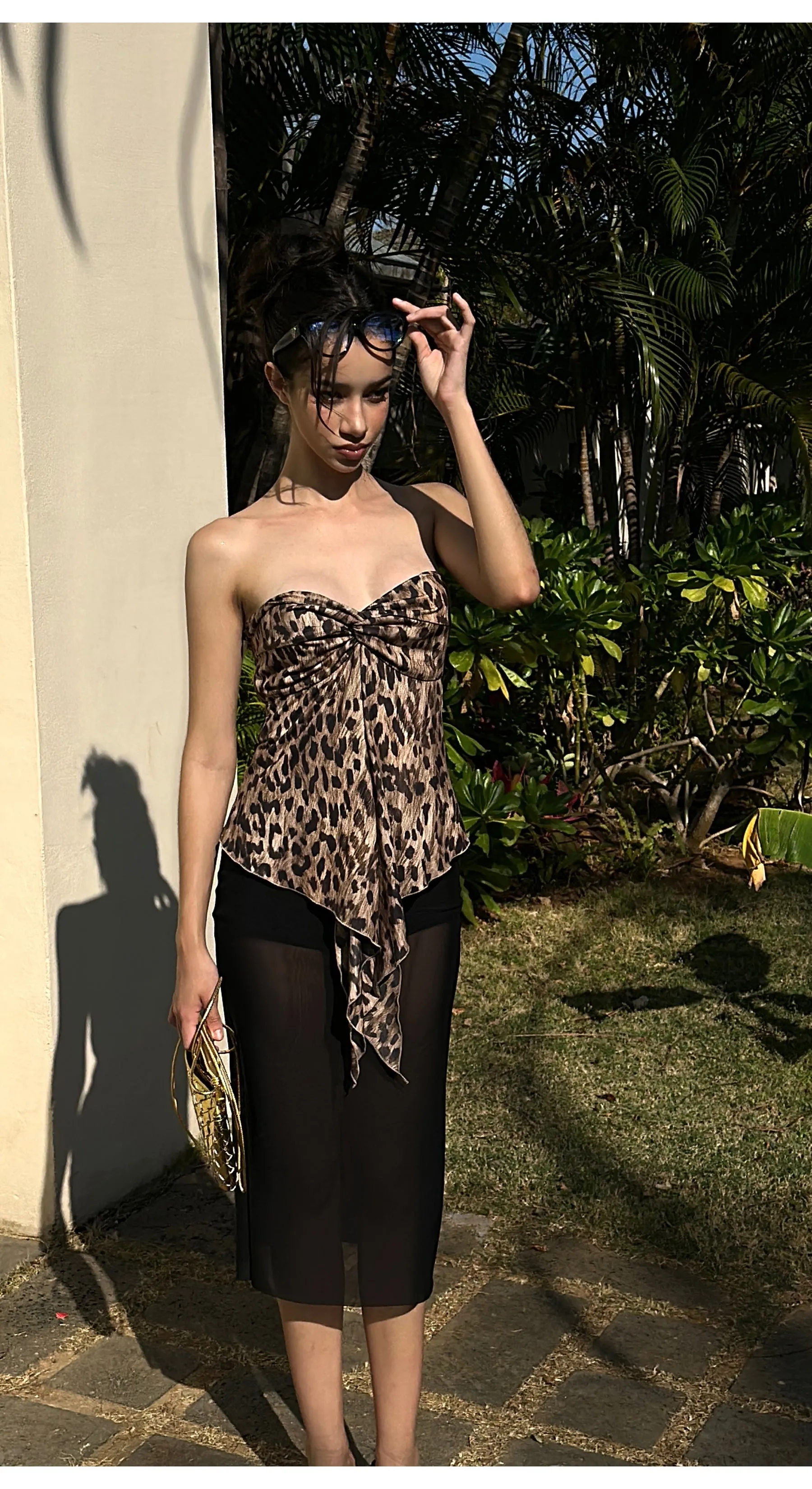 Wild Heart Leopard Bandeau