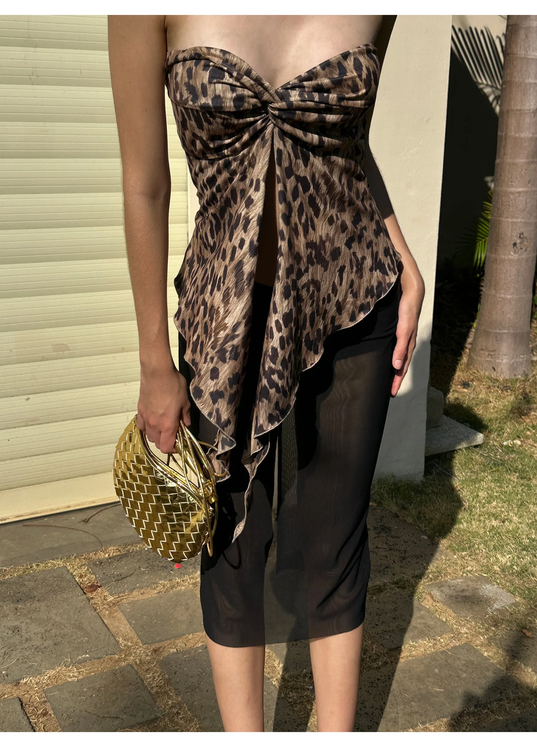 Wild Heart Leopard Bandeau