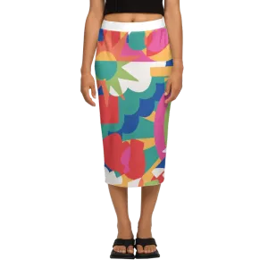 Women’s Back Split Pencil Skirt