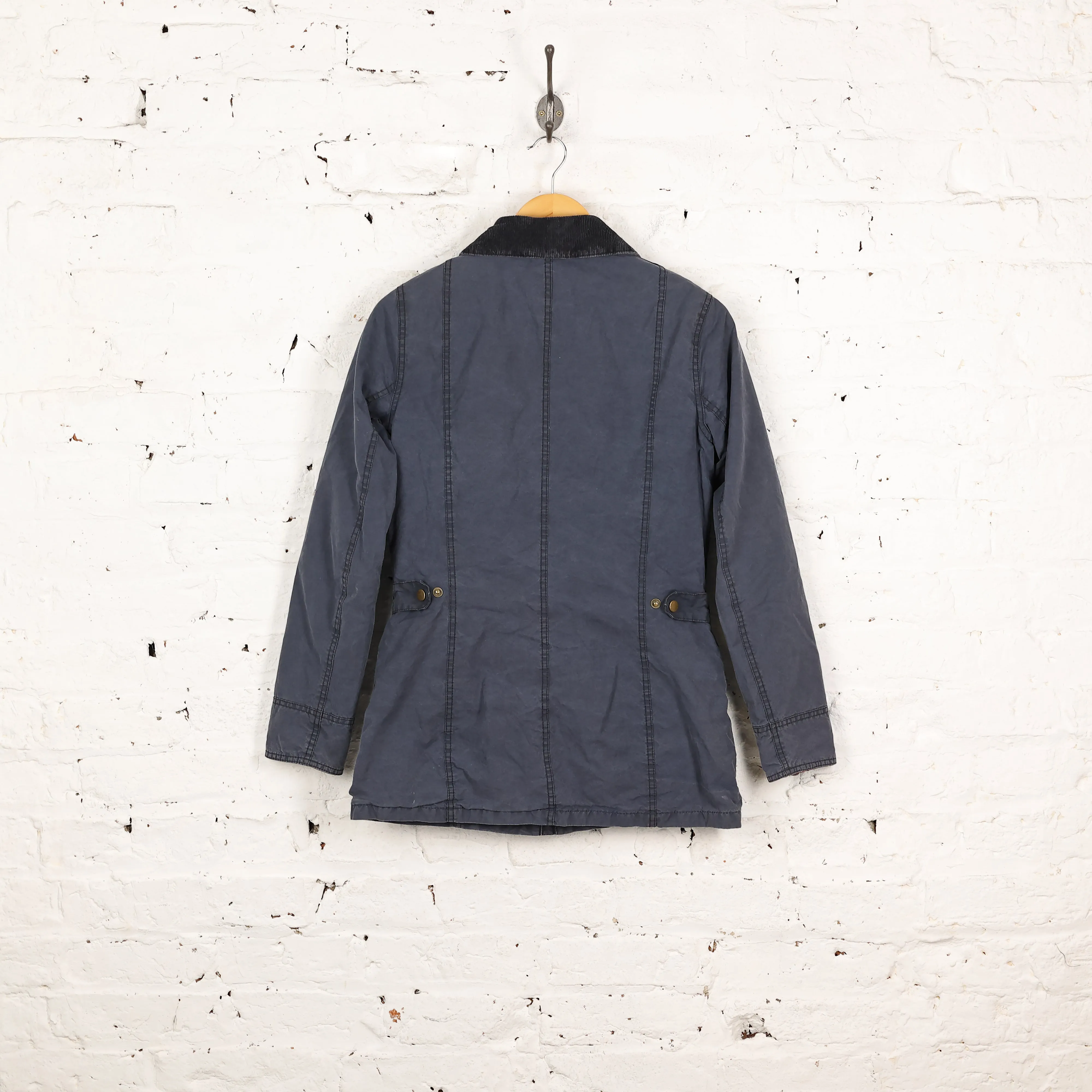 Women's Barbour Beadnell Wax Jacket - Blue - Women's S