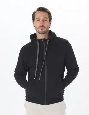 Woodland Scuba Full Zip: Black