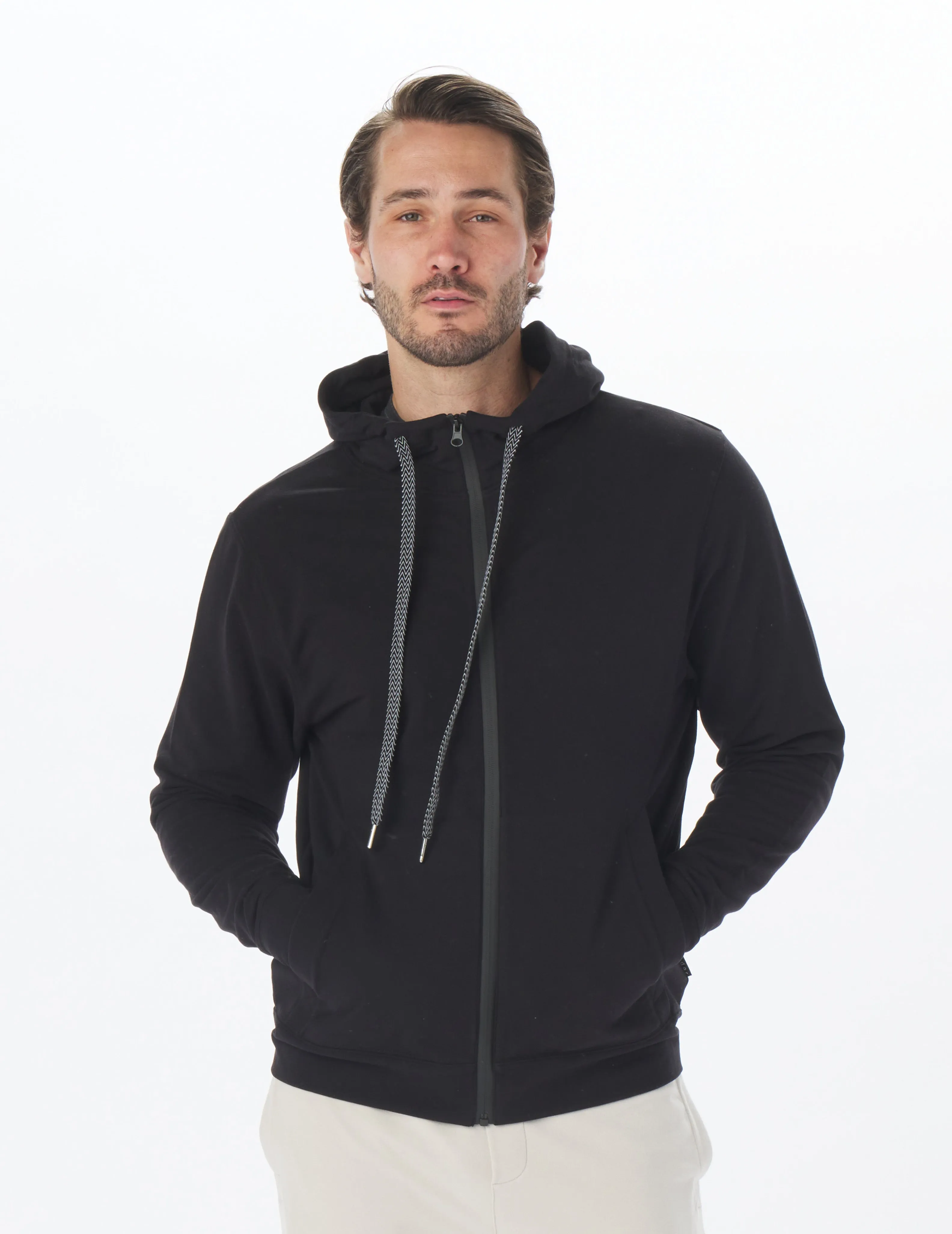 Woodland Scuba Full Zip: Black