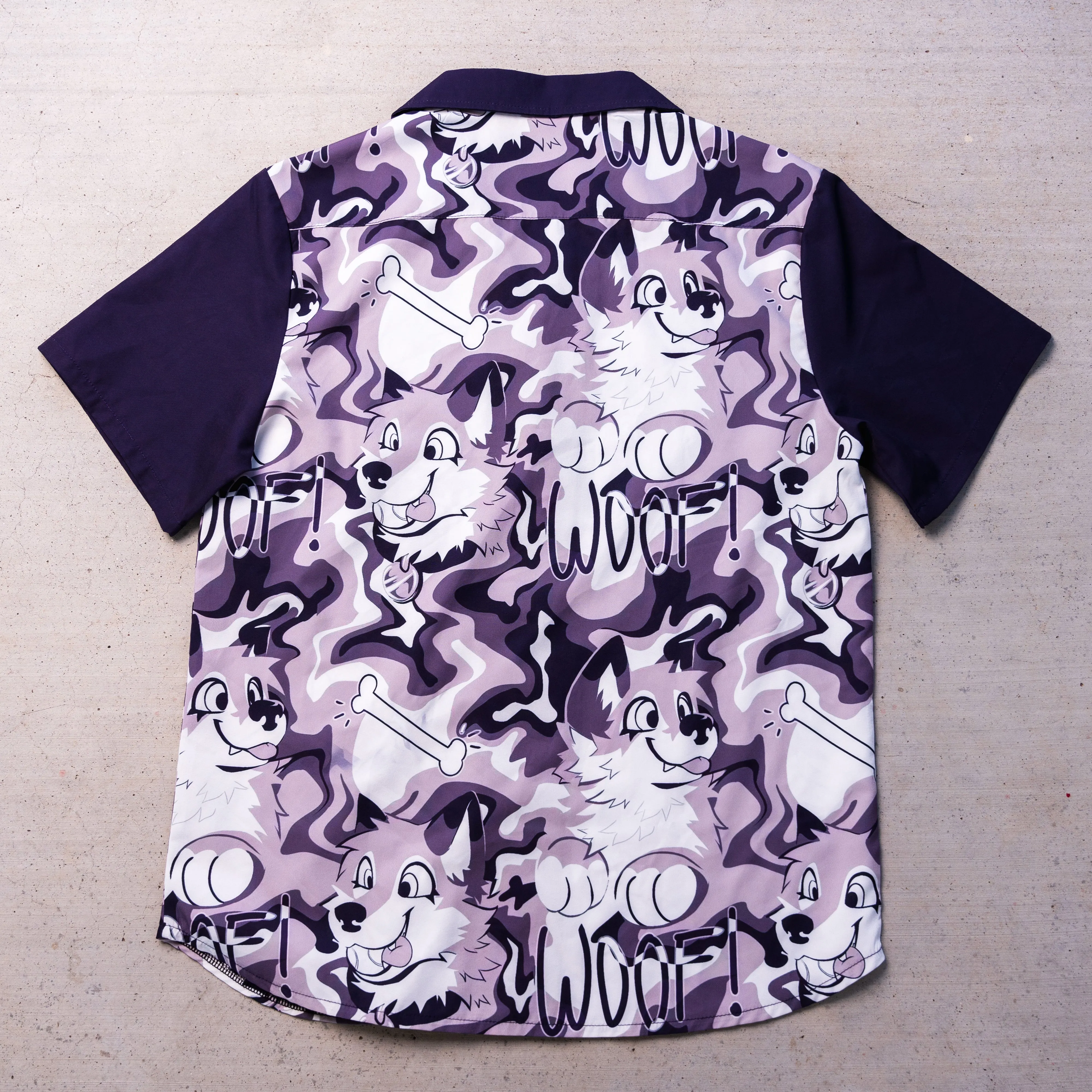 WOOF! BUTTON UP