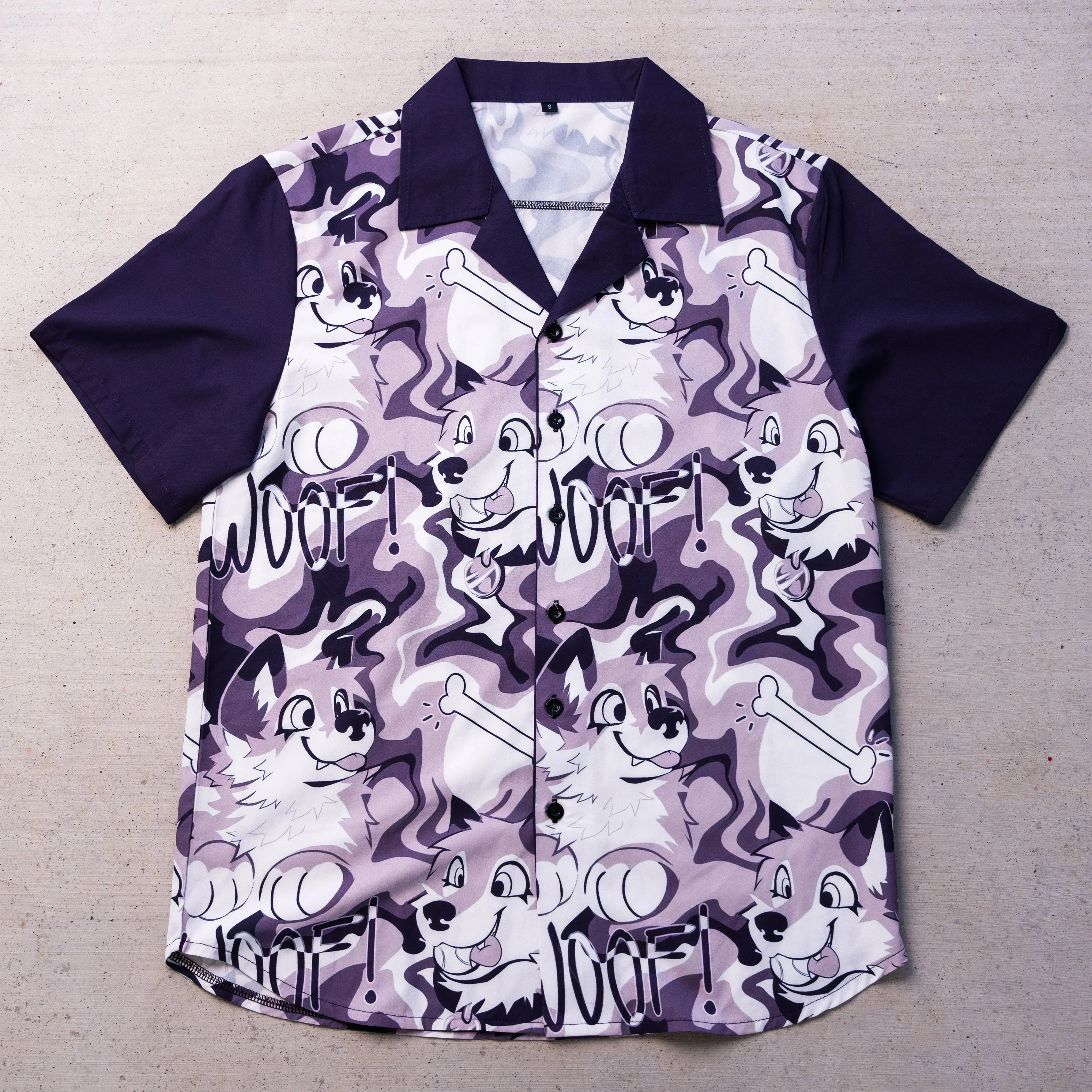 WOOF! BUTTON UP