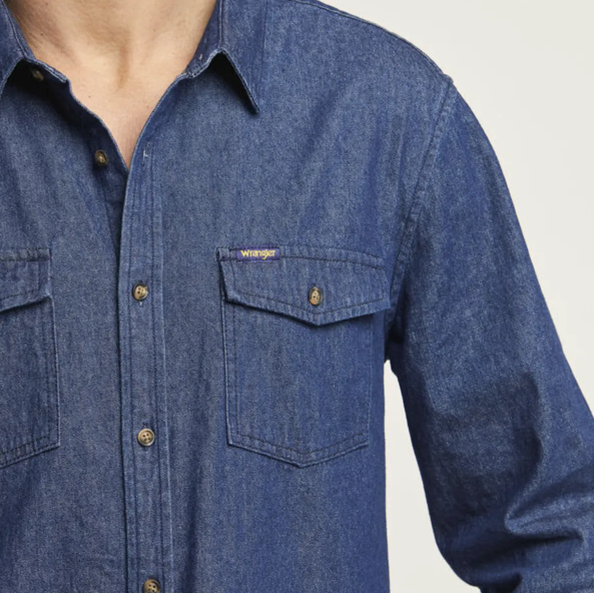 Wrangler Roadside Denim Shirt