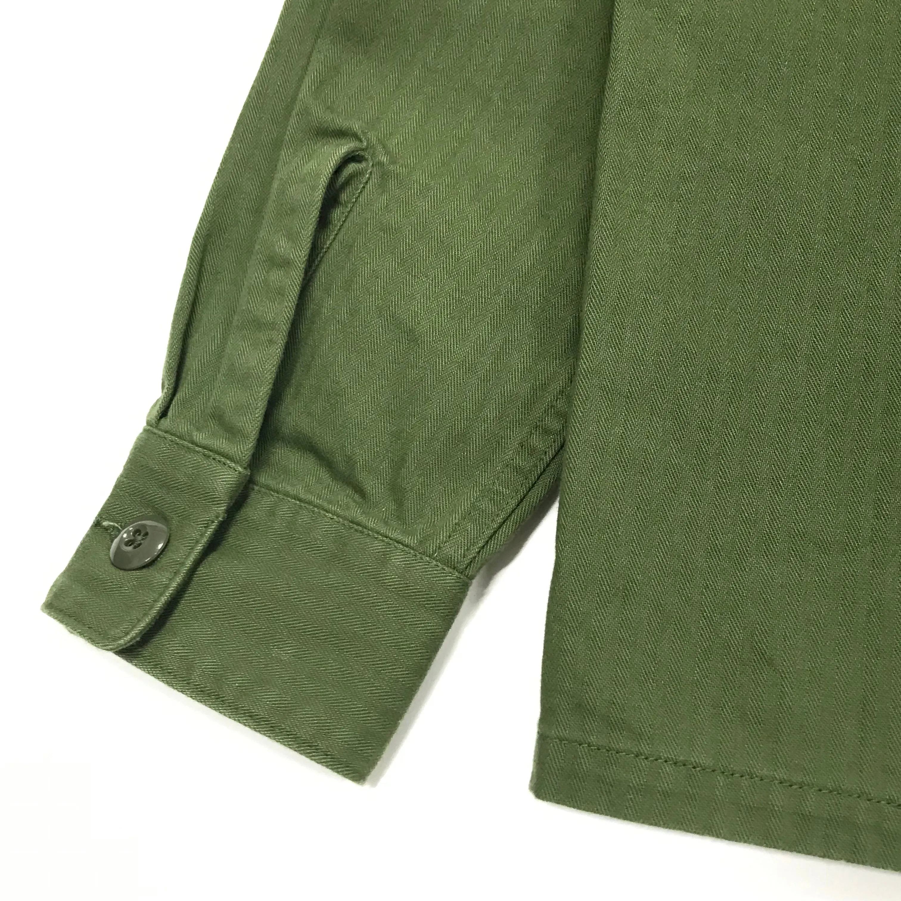 [XL]  Wacko Maria Guilty Parties Paradise Herringbone Cotton BDU Shirt