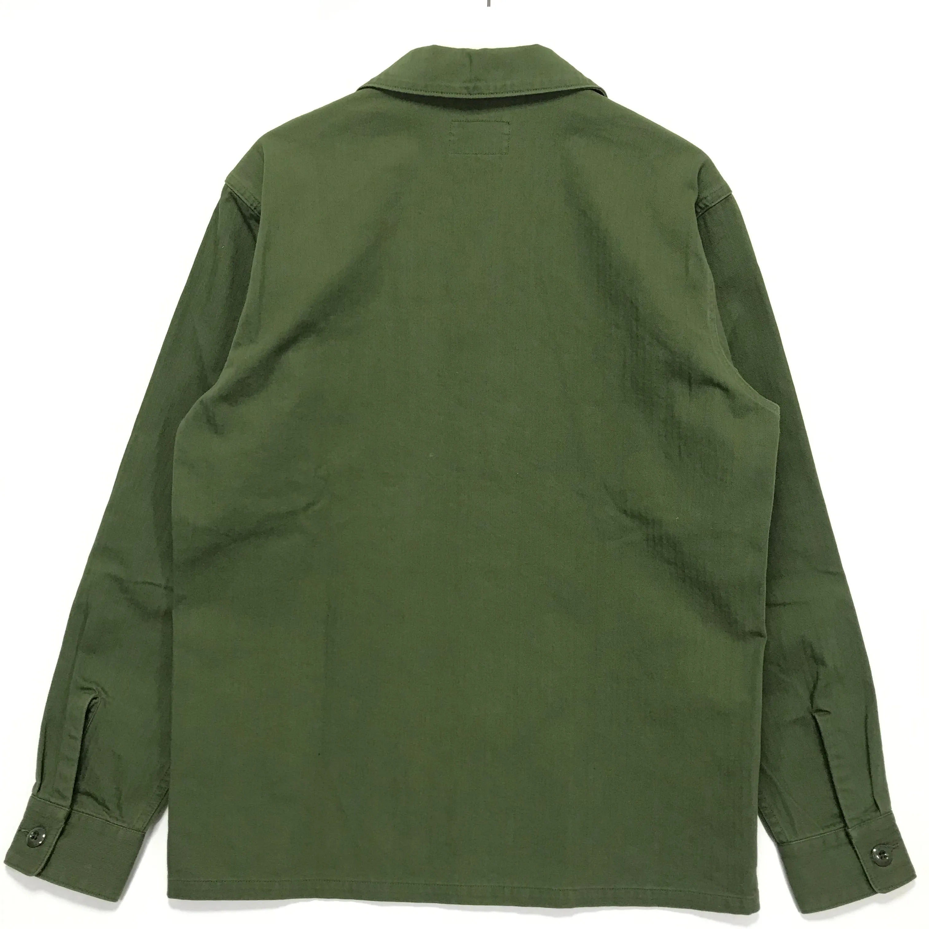 [XL]  Wacko Maria Guilty Parties Paradise Herringbone Cotton BDU Shirt