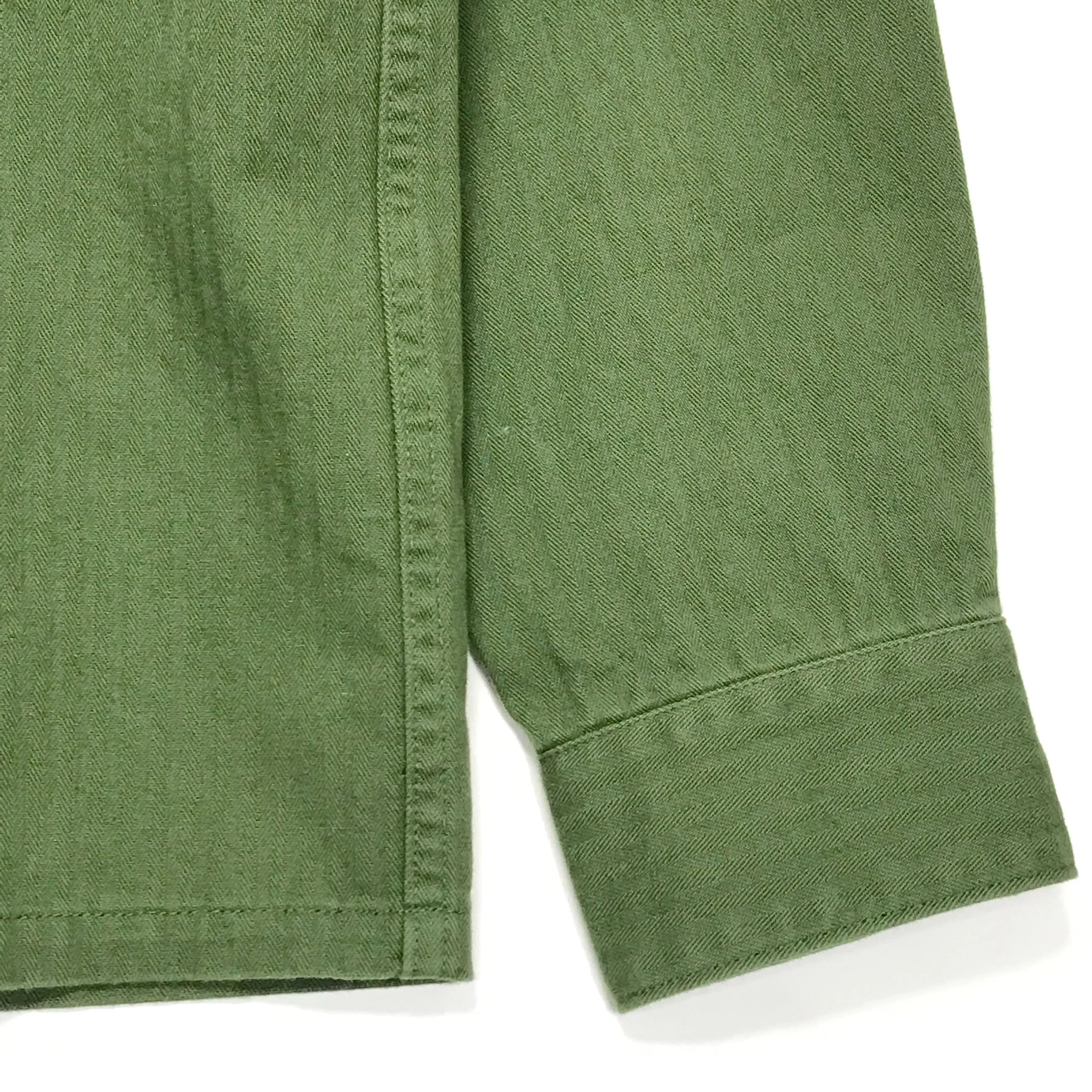 [XL]  Wacko Maria Guilty Parties Paradise Herringbone Cotton BDU Shirt