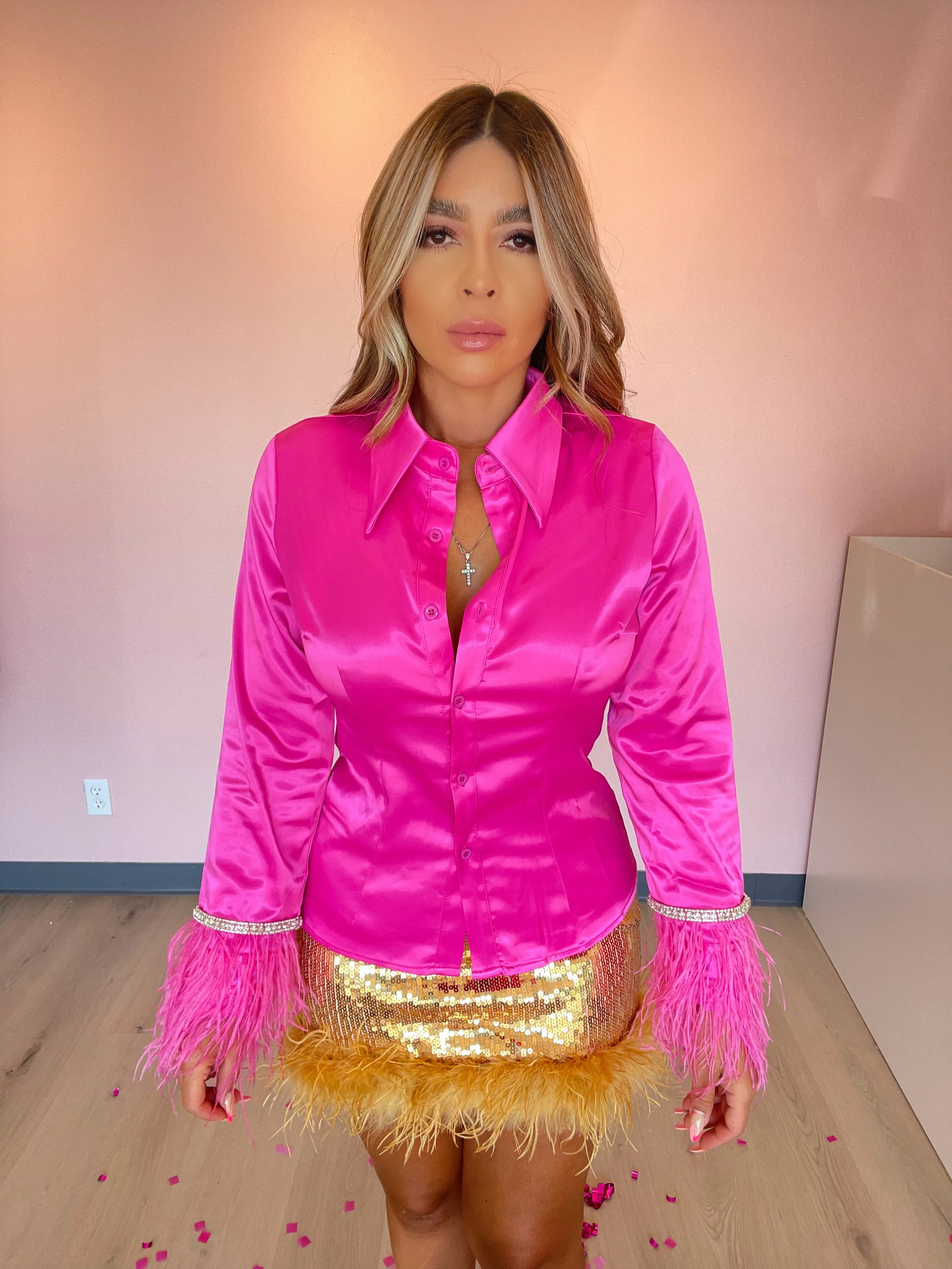 Zendaya Silk Top