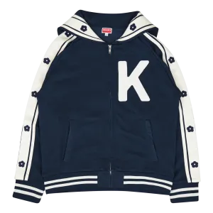 Zip Up Sweatshirt Ken Zo Midnight Blue
